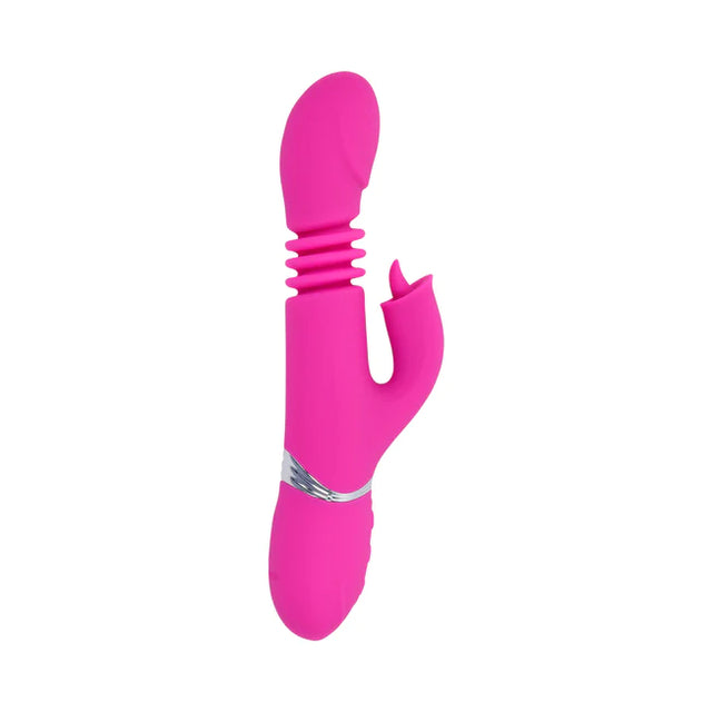 Pink Dragon Thrusting Dual Stimulator