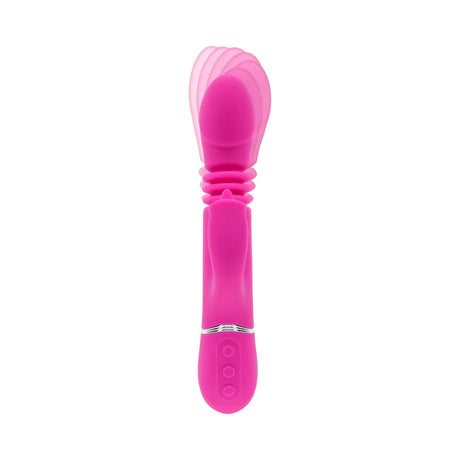 Pink Dragon Thrusting Dual Stimulator