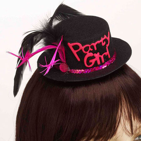 Party Girl Mini Hat Hair Clip