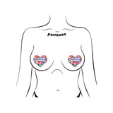 Tits Your Birthday Heart Pasties
