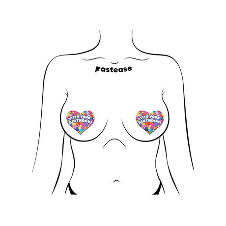 Tits Your Birthday Heart Pasties