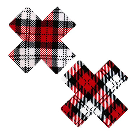 X Factor School Girl Plaid Pasties