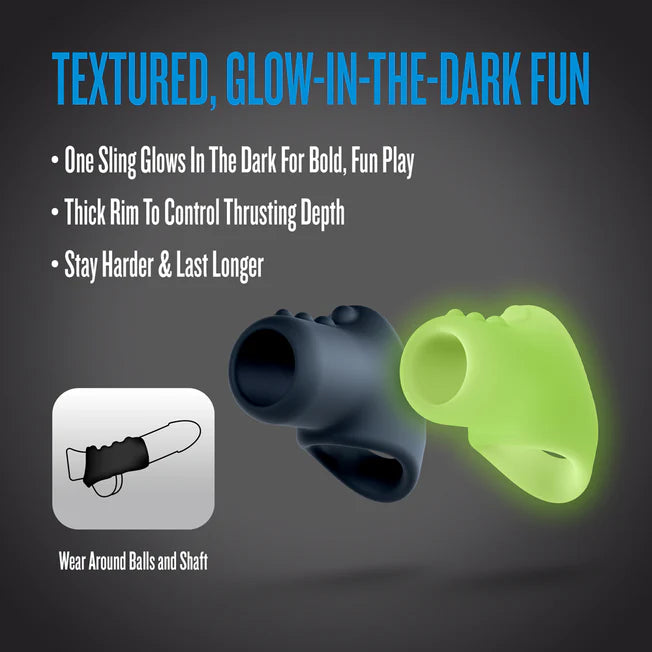 Flare Glow In The Dark Cockslings