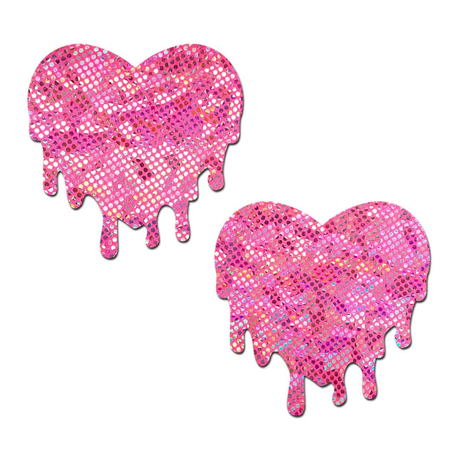 Pastease Pink Melty Heart Nipple Pasties