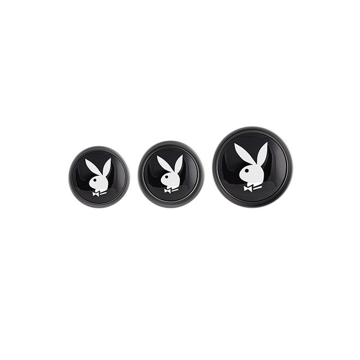 Playboy Pleasure 3 Ways Metal Butt Plug Set