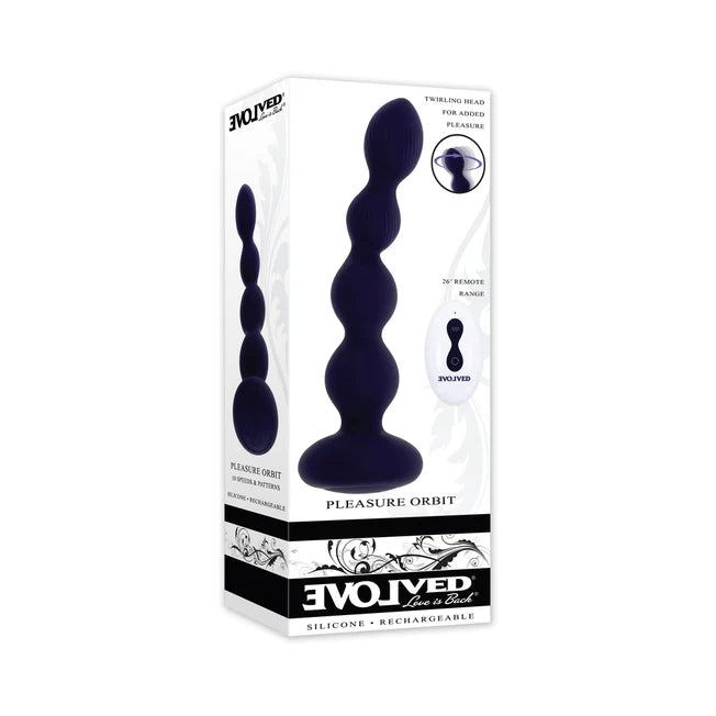 Pleasure Orbit Vibrating Anal Beads With Remote