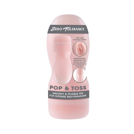 Pop & Toss Squeezable Stroker