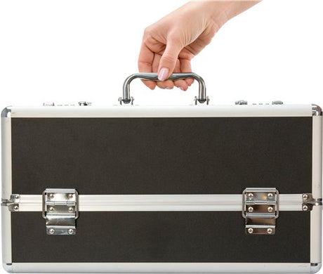 Lockable Vibrator Case Large - Black