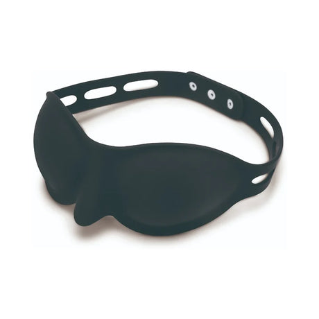 black silicone blindfold from prowler red