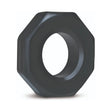 black hexagon cock ring