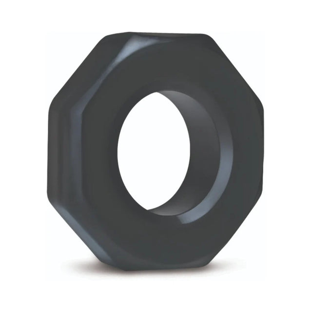 black hexagon cock ring
