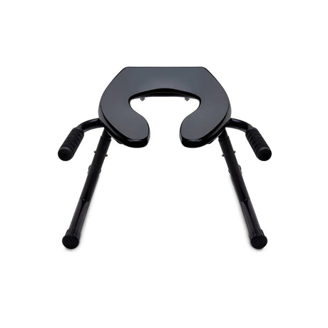 black adjustable rimming seat for anal play