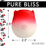 Pulsing Petals Throbbing Rose Stimulator Red/White