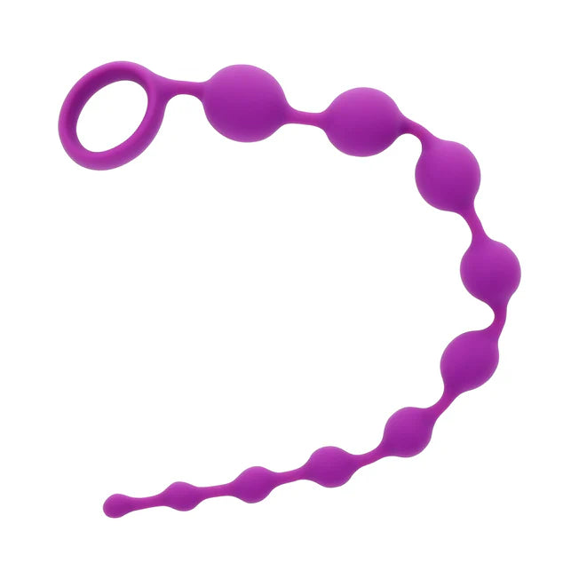 Purple Silicone Anal Beads