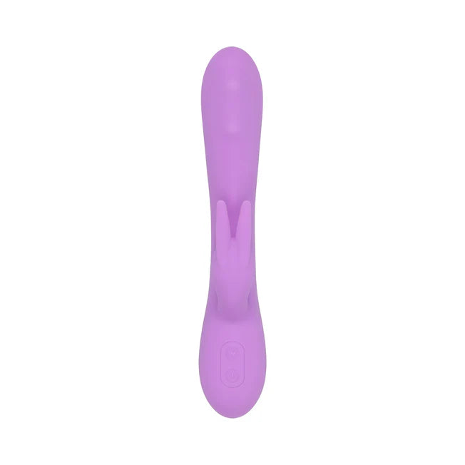 Purple Beaded Dual Stimulator Vibrator