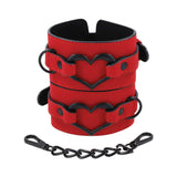 Sex & Mischief Amor Handcuffs - Red