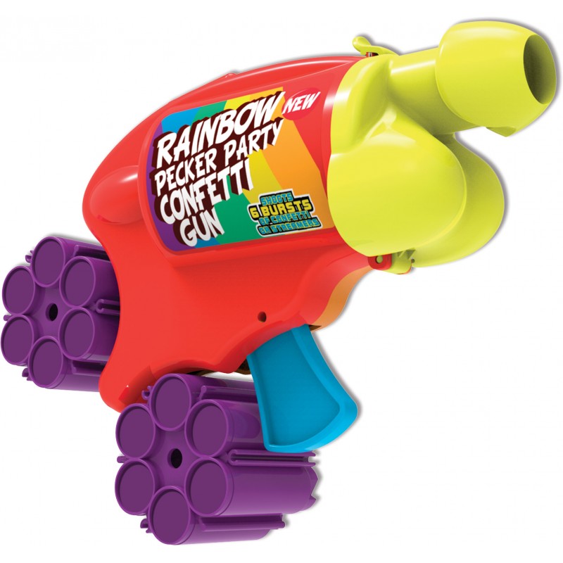 Rainbow Pecker Confetti Gun