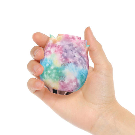 Rainbow Colored Ravishing Rose Tapping Stimulator