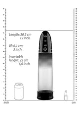 Pumped Rechargeable Automatic Luv Penis Pump - All Colors