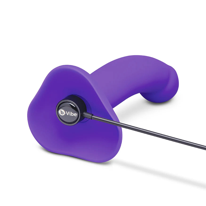 Vibrating Curved Strap On Kit