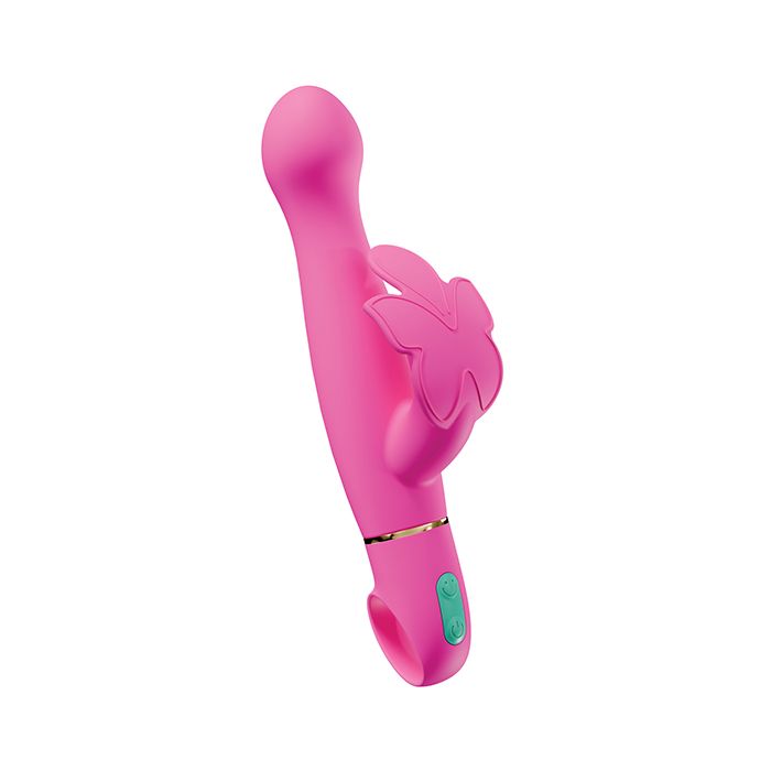Aria Naughty AF 2.0 Pink Rechargeable Rabbit Bunny Dual Stimulator Vibrator by Blush