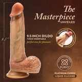 Renaissance Raphael Realistic Sliding Foreskin Dildo 9.5 Inch