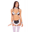 At Your Service 6pc Sexy Maid Outfit - O/S