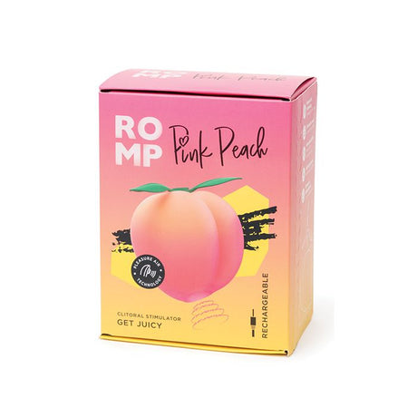 The box the Romp Pink Peach comes in