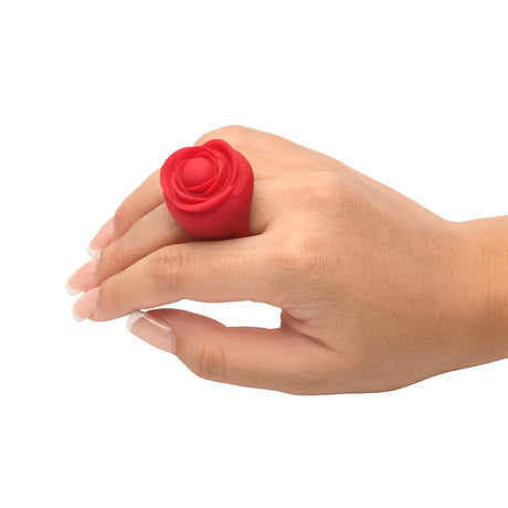 Red Rose Ring Finger Vibrator