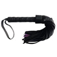 Rouge Leather Handled Suede Flogger - All Colors
