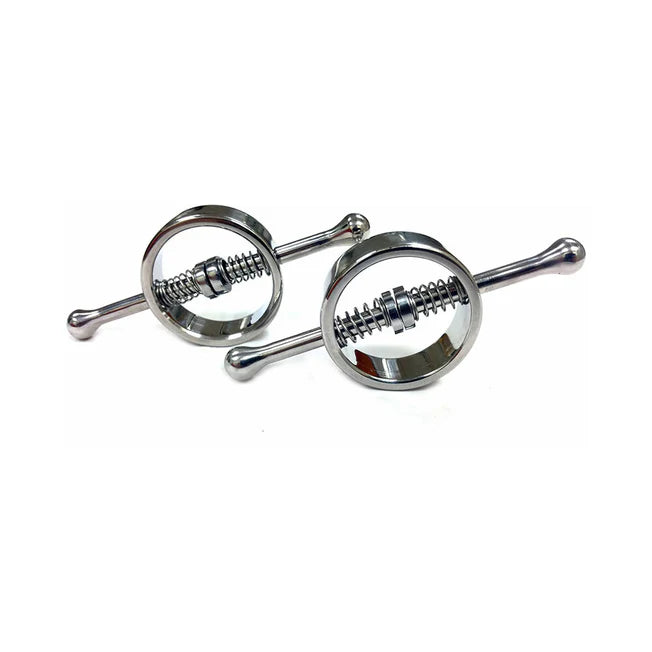Stainless Steel Nipple Clamps in Clamshell