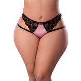 Sensual Desires Mauve Satin Panties - All Sizes