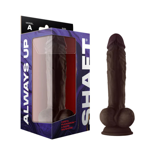 Shaft Model A Liquid Silicone Dildo With Balls 10.5 inch - All Colors