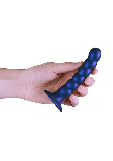 Ouch! Beaded Silicone 5 in. G-Spot Dildo - All Colors