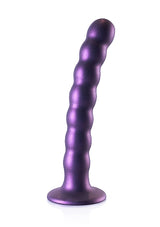 Ouch! Beaded Silicone 6.5 in. G-Spot Dildo - All Colors