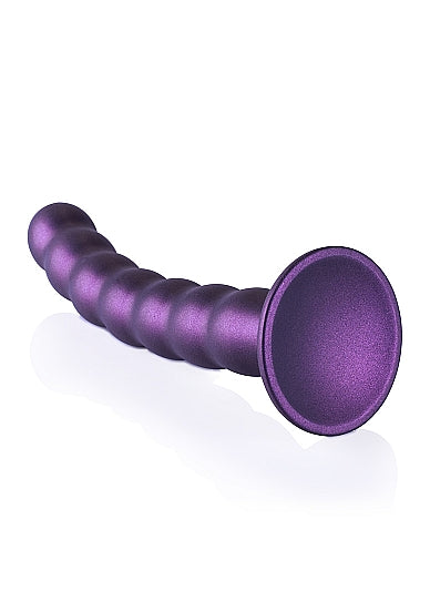 Ouch! Beaded Silicone 8 in. G-Spot Dildo - All Colors