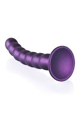 Ouch! Beaded Silicone 8 in. G-Spot Dildo - All Colors