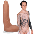 Signature Cocks Owen Gray 8 in. Dual Density Silicone Dildo