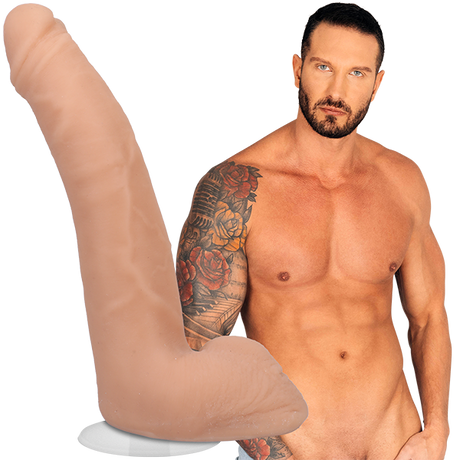 Quinton James Signature Cocks ULTRASKYN 8 in. Dual Density Dildo