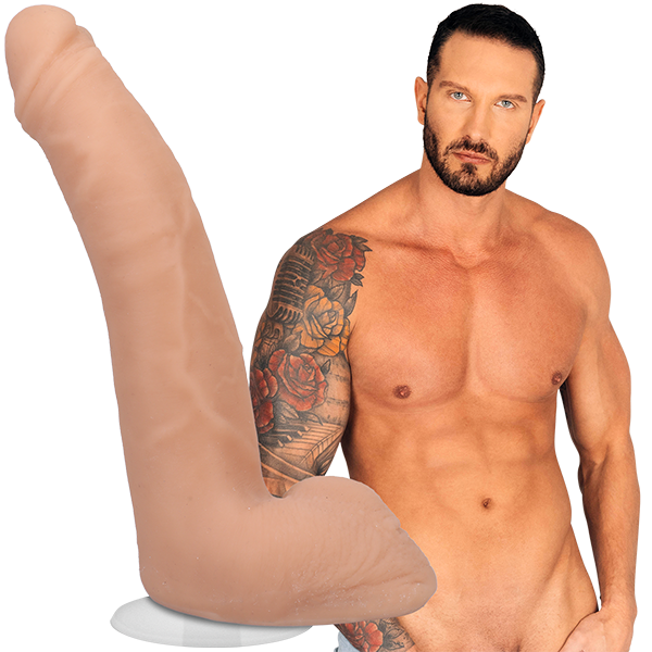 Quinton James Signature Cocks ULTRASKYN 8 in. Dual Density Dildo
