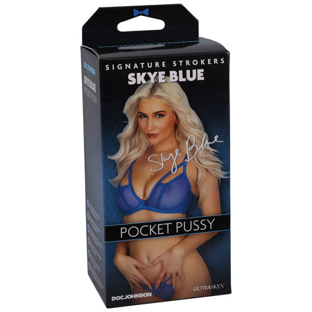 Skye Blue Signature Stroker Pocket Pussy Stroker