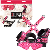 Sinful Vinyl Bondage Kit - All Colors