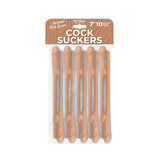 Skins Pecker Straws Lovers 10 pack - All Colors