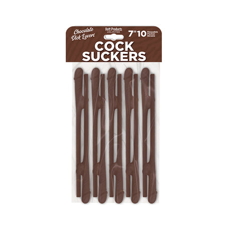 Skins Pecker Straws Lovers 10 pack - All Colors