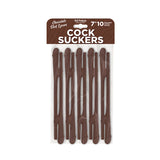 Skins Pecker Straws Lovers 10 pack - All Colors