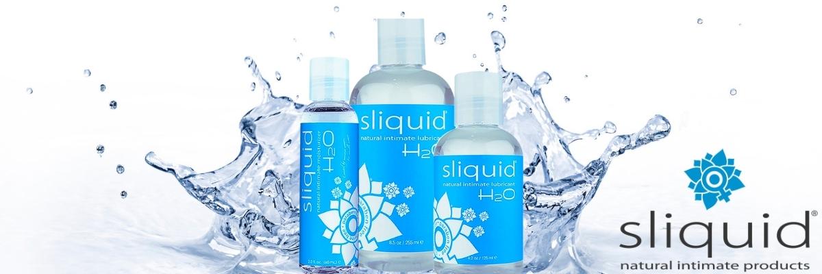 Sliquid All Natural Water-Based and Silicone Lubricants 