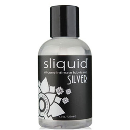 Sliquid Naturals Silver Silicone Lubricant - All Sizes