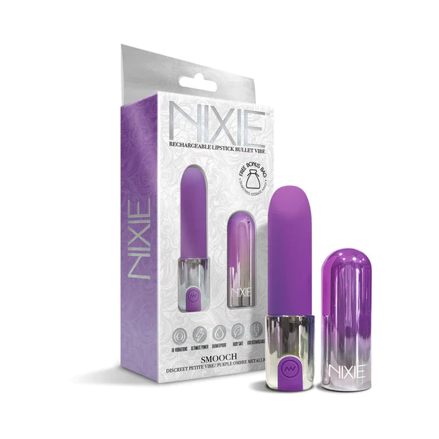 Nixie Smooch Rechargeable Lipstick Vibrator 