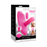 Spin 'N' Grind Rotating & Vibrating Silicone Grinder pink