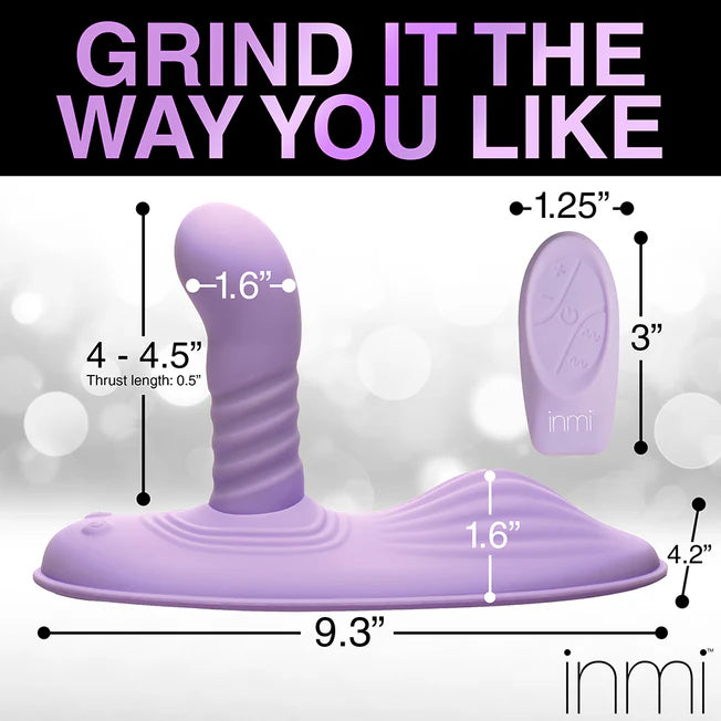 Spin 'N' Grind Rotating & Vibrating Silicone Grinder